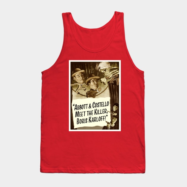 Abbott & Costello Meet The Killer Tank Top by Vandalay Industries